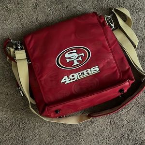 Brand new SF 49ers diaper bag.
